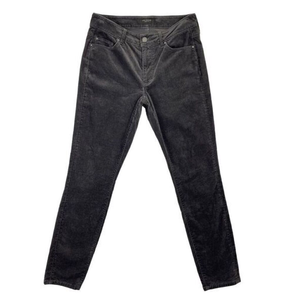 ANN TAYLOR Curvy Fit The Skinny Soft Black Skinny Jeans Women’s Size 2